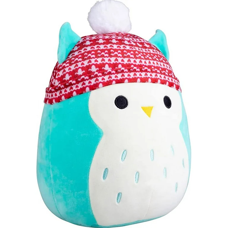 Squishmallow 10" Winston The Owl Plush - Official Kellytoy Christmas Plush - Cute and Soft Holida... | Walmart (US)