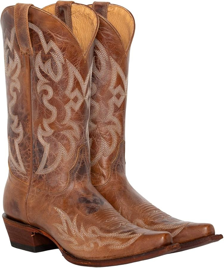 Shyanne Women's Sylvie Dublin Vintage Western Boot Snip Toe - Bbw207 | Amazon (US)