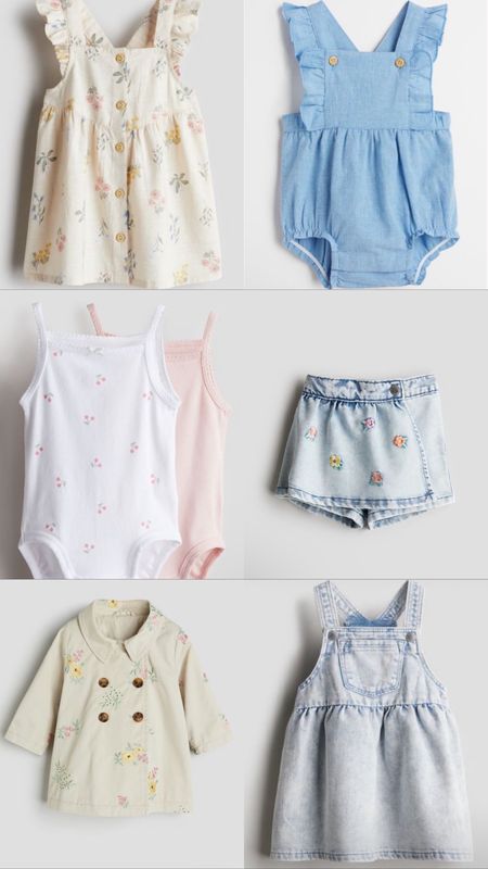Recent H&M grabs for baby. Comes in older sizes too! 🥰 


#H&M #babydress #babyoveralls #babyclothes #babyshorts #babycoat

#LTKKids #LTKBaby #LTKSeasonal