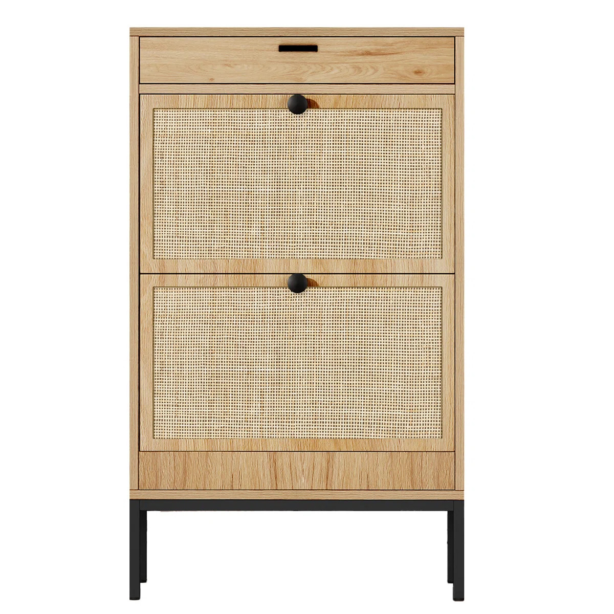 Latitude Run® Boho Natural Rattan Shoe Storage Cabinet & Reviews | Wayfair | Wayfair North America