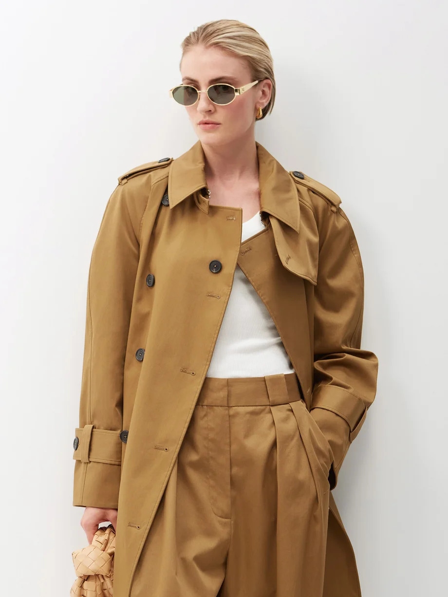 Triomphe round metal sunglasses | Celine Eyewear | Matches (UK)