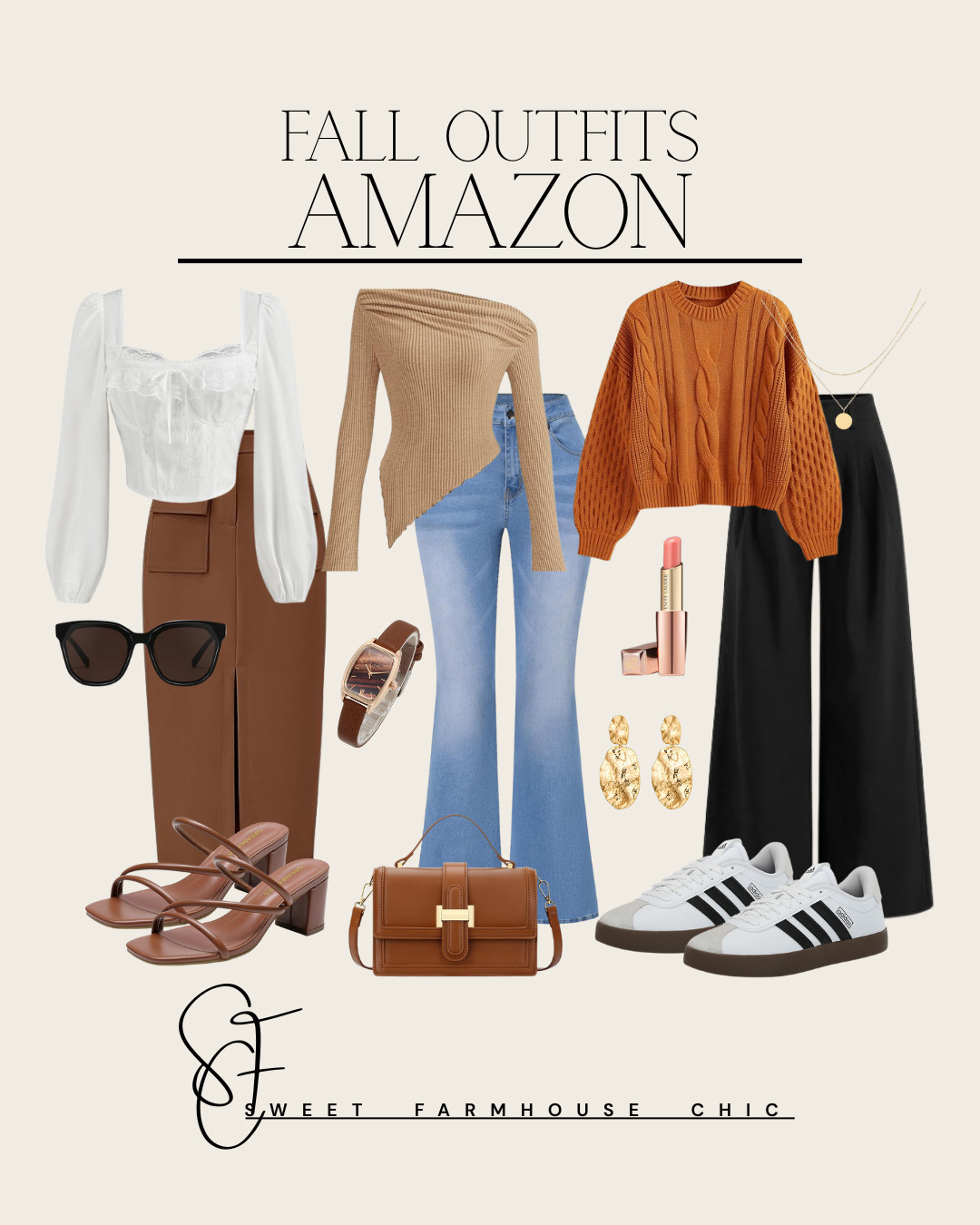 Amazon Fall Outfits 

// Fall, Fall 2025, Fall Trends, 2025 Fall Trends, Fall Outfits, Fall Outfits Women, Fall Outfits 2025, Fall Outfits Amazon, Fall Outfit Fall, Fall Fashion, Fall Looks, Fall Fits, Fall Inspo, Fall Amazon, Amazon Fall, Amazon Fall Outfits, Amazon Tops, Long Sleeve Top, Corset Tops, Asymmetrical Top, Amazon Sweatshirt, Fall Bags, Amazon Handbags, Fall Shoes, Amazon Skirt, Amazon Pants, Fall Pants, Amazon Jeans, Amazon Jeans Women, Amazon Fall Jeans, Amazon Sneakers, Amazon Shoes, Fall 2025 Shoes, Amazon Sandals, Sandals Amazon, Amazon Jewelry, Amazon Sunglasses, Amazon Sunglasses Women, Amazon Earrings, Amazon Watch, Watches Women, Amazon Necklace, Lipstick 

 

#LTKStyleTip #LTKShoeCrush #LTKItBag