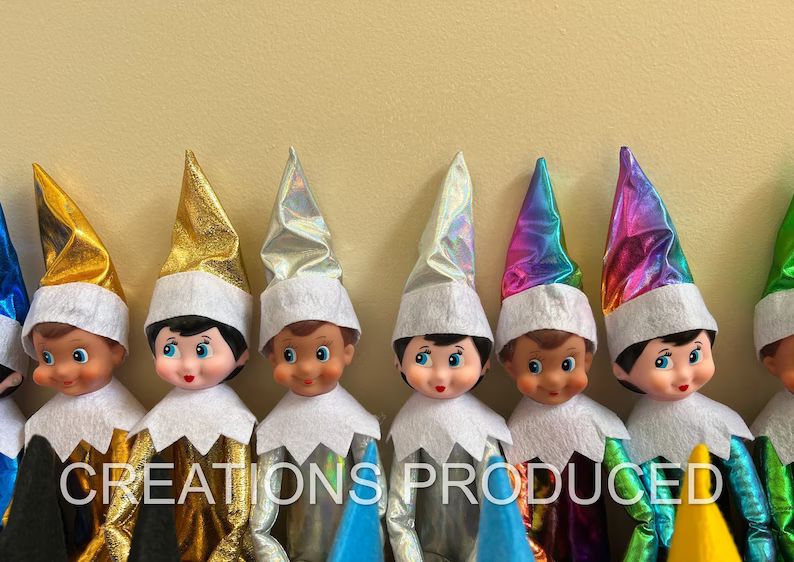 Multicolored Elf Dolls Limbs Are Bendable but Not Poseable or - Etsy | Etsy (US)