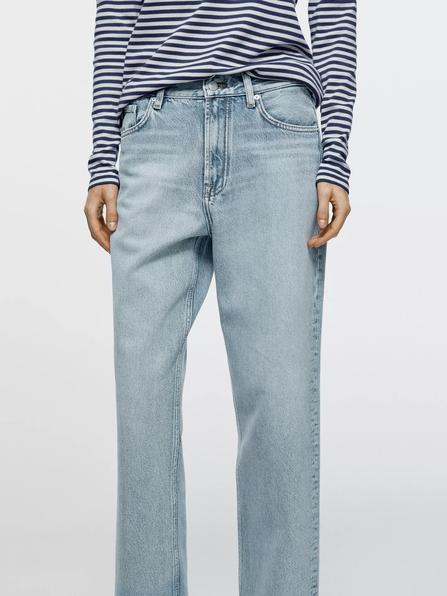 Straight-leg jeans | Massimo Dutti UK