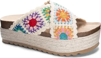 Plays Knit Platform Sandal (Women) | Nordstrom