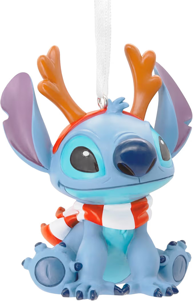 Hallmark Disney Stitch Reindeer Stitch Christmas Ornament, Gifts for Disney Fans | Amazon (US)