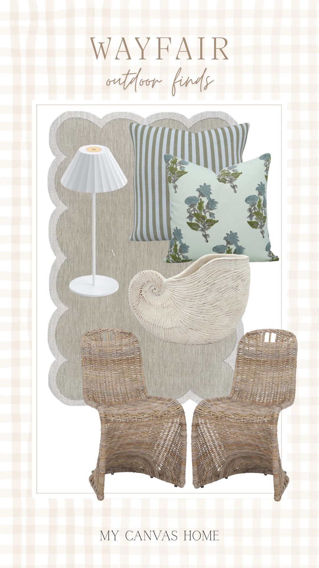 #Ad Spruce up your patio or porch this season (and get ready to entertain outside) with these beautiful picks! I’m loving this portable lamp and these patterned outdoor throw pillows—such fun pieces! @Wayfair #wishyouwerehere #outdoor #Wayfair #WayfairPartner

#LTKHome #LTKSaleAlert