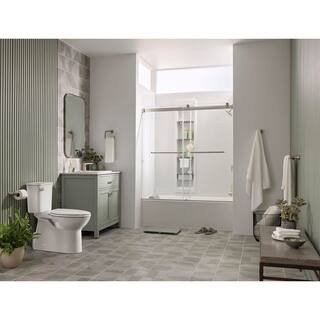 Aspirations 12 in. Rough In 2-Piece 1.28 GPF Single Flush Elongated Toilet with Slow Close Seat i... | The Home Depot