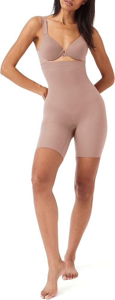 SPANX Seamless Higher Power Short - Lightweight, All-Day Comfort - Core Control Shapewear - High-... | Amazon (US)