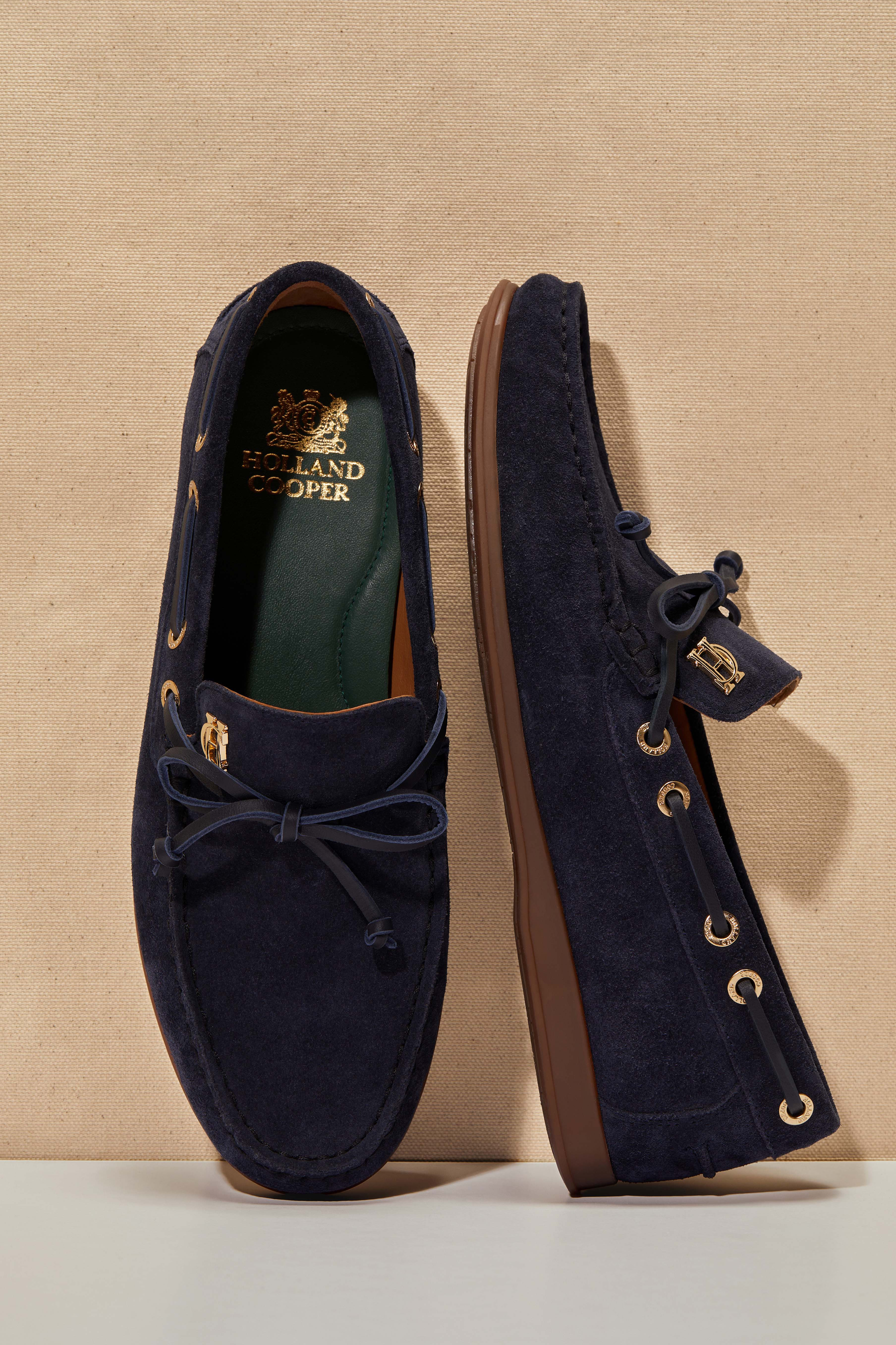 Deck Shoe (Ink Navy) | Holland Cooper