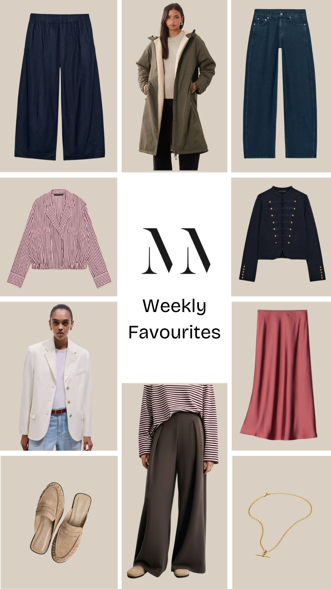 Weekly Favourites!

Everyday Essentials, Smart Casual, Transitional Layers, Relaxed Trousers, Utility Outerwear, Polished Basics, Versatile Wardrobe, Autumn Outfit, Autumn Style  

 #LTKuk #LTKautumn #LTKeurope