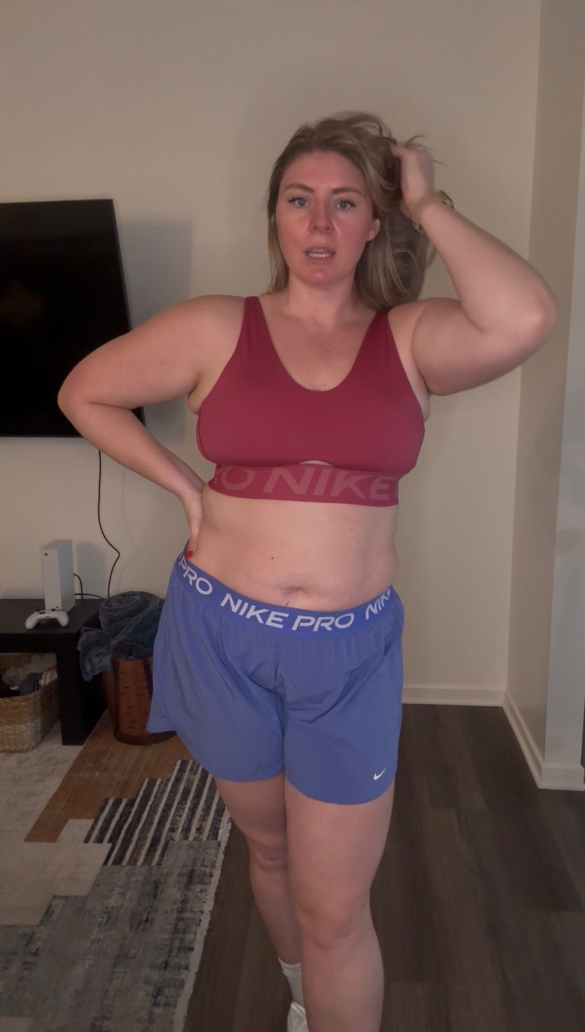 New Nike workout fit! 

#LTKMidsize #LTKfitnessgoals #LTKActive