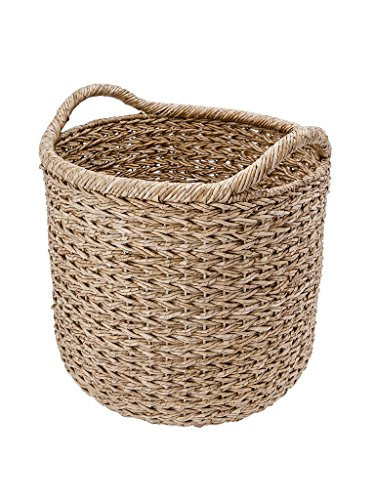 KOUBOO 1060091 Handwoven Decorative Storage Basket, X-Large, 20" x 20" x 22", Twisted Sea Grass | Amazon (US)