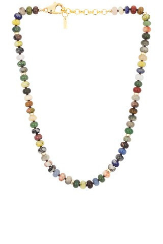 Eliou Diero Necklace in Green | FWRD 