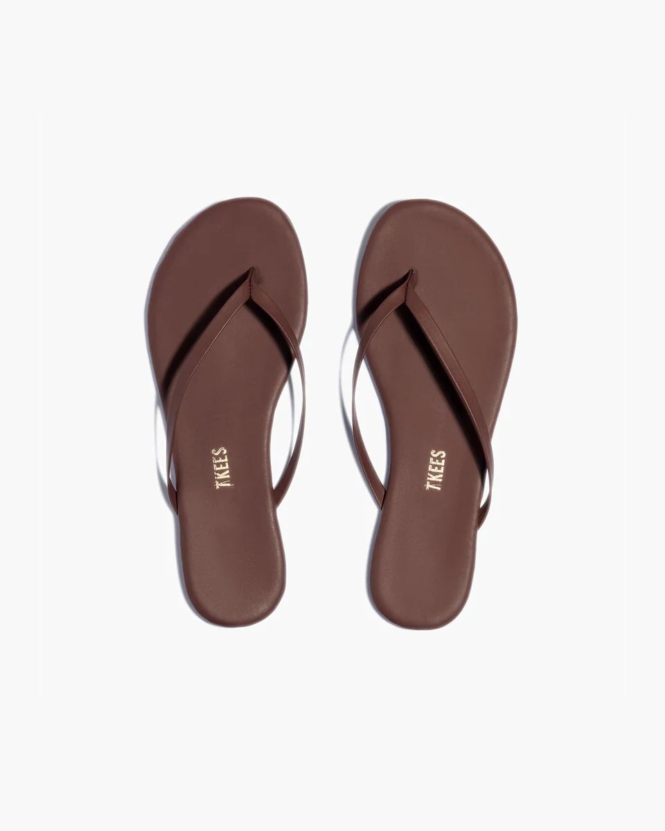 Lily Nudes in Cappuccino | Flip-Flops | Women's Footwear | TKEES