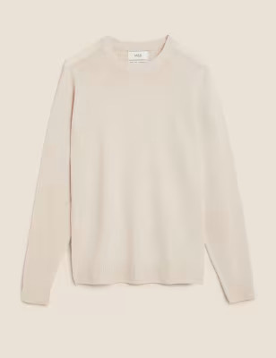 Pure Extra Fine Lambswool Crew Neck Jumper | M&S Collection | M&S | Marks & Spencer (UK)