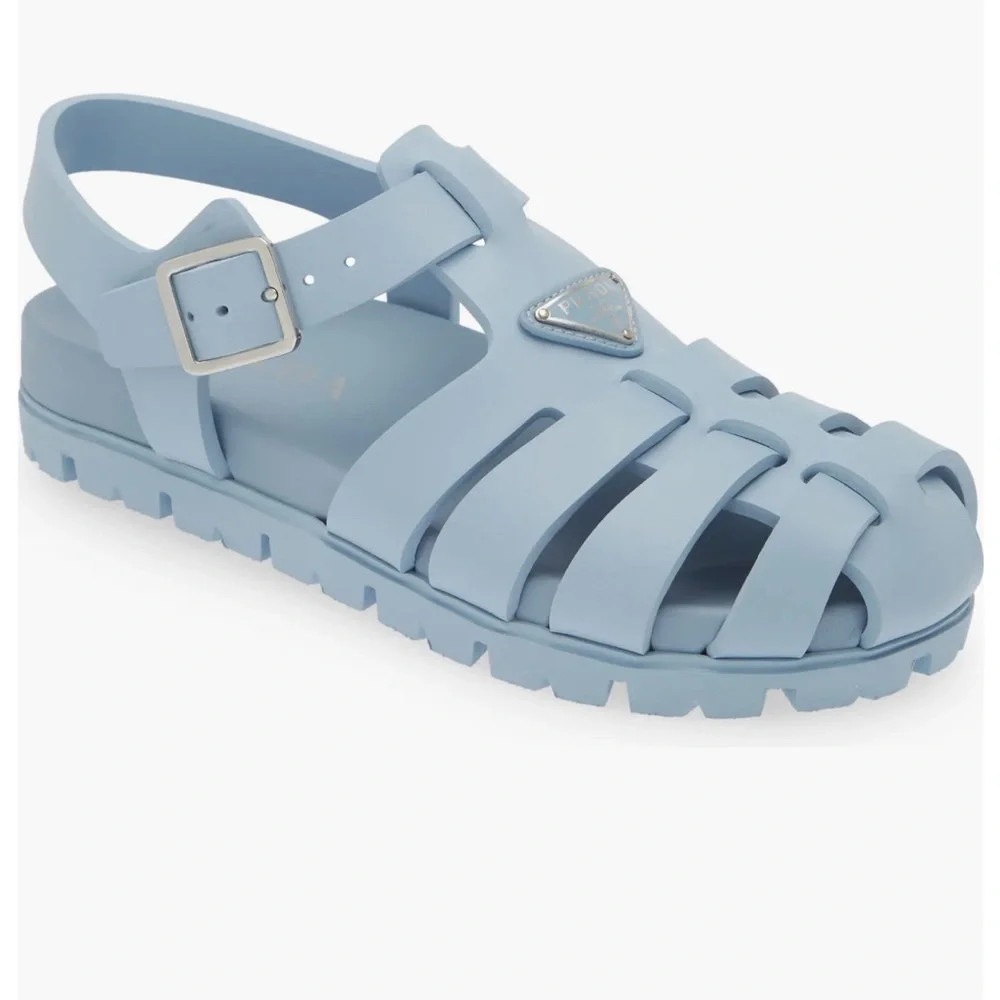 PRADA Sporty fisherman sandals 🩵🍀 | Poshmark