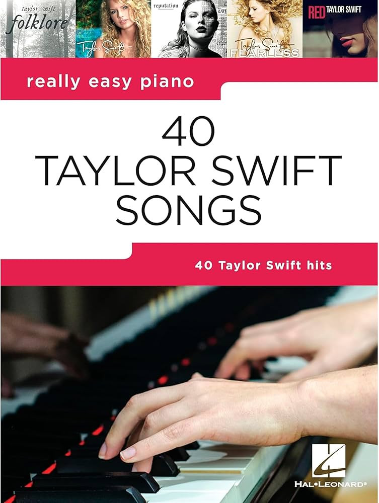 40 Taylor Swift Songs: Really Easy Piano Series with Lyrics & Performance Tips (Really Easy Piano... | Amazon (US)