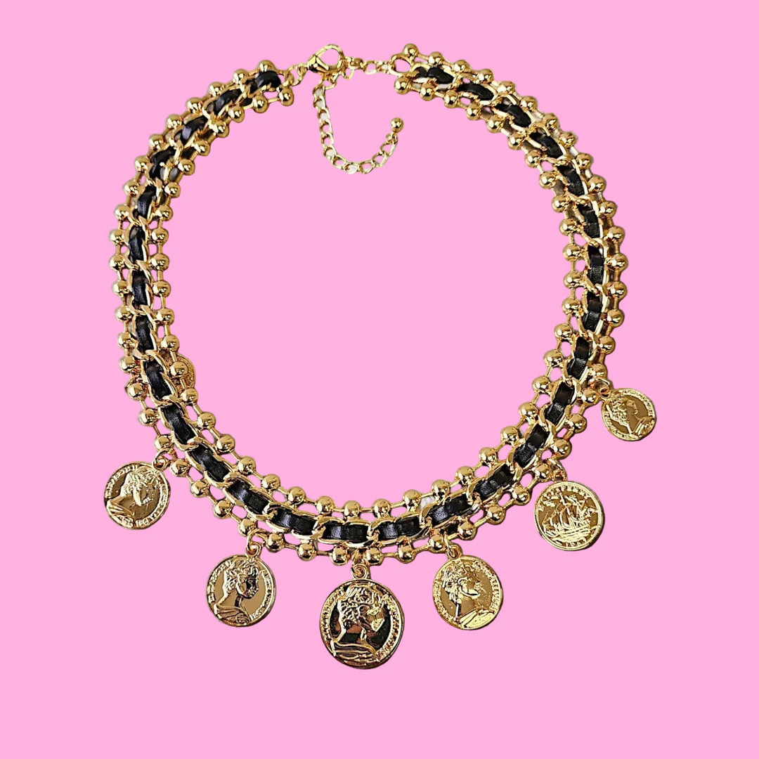 The Coco Coin Necklace | Teggy French