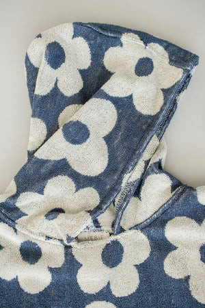 Floral Organic Cotton Beach Poncho | Mebie Baby