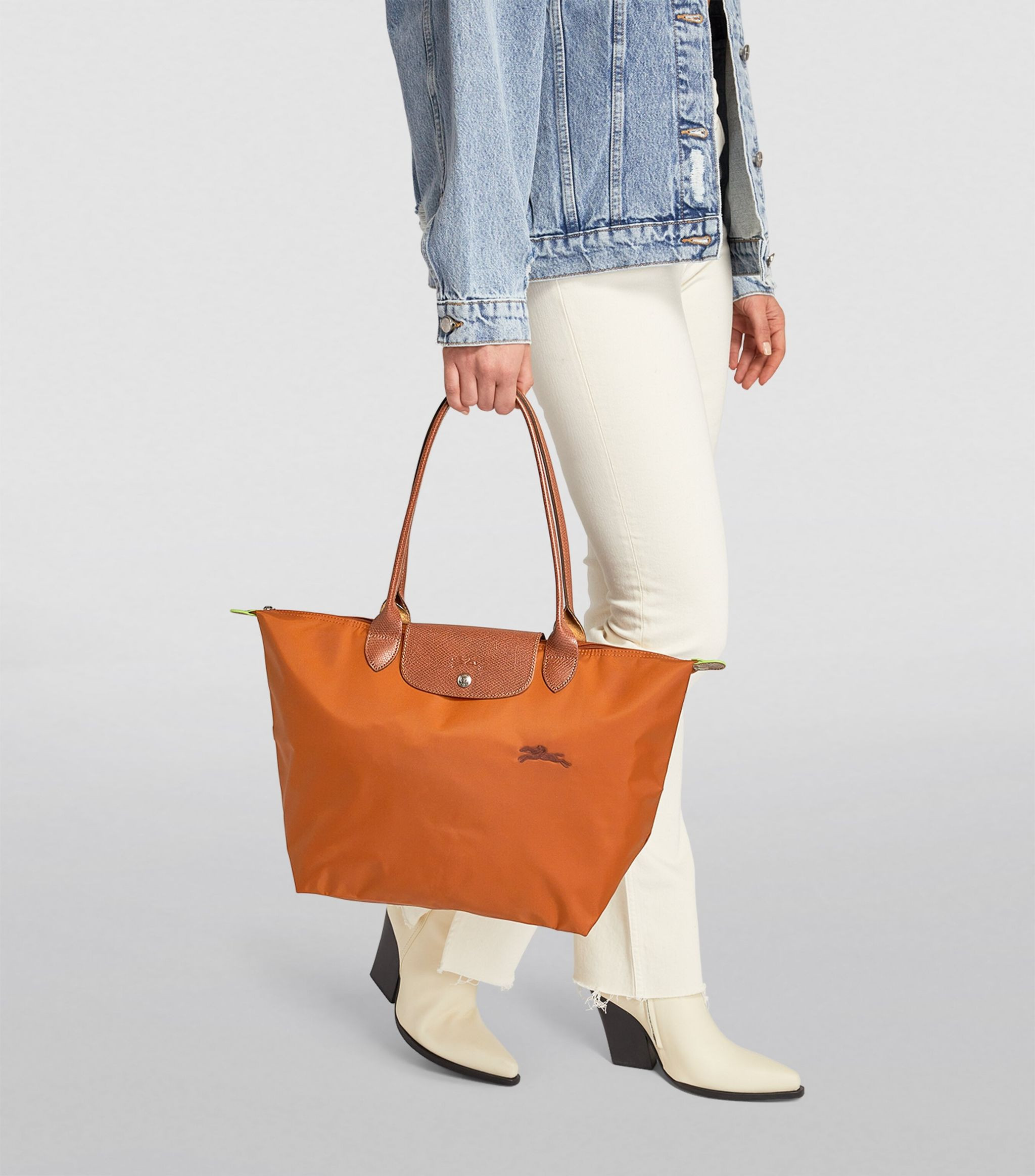 Medium Le Pliage Green Shoulder Bag | Harrods