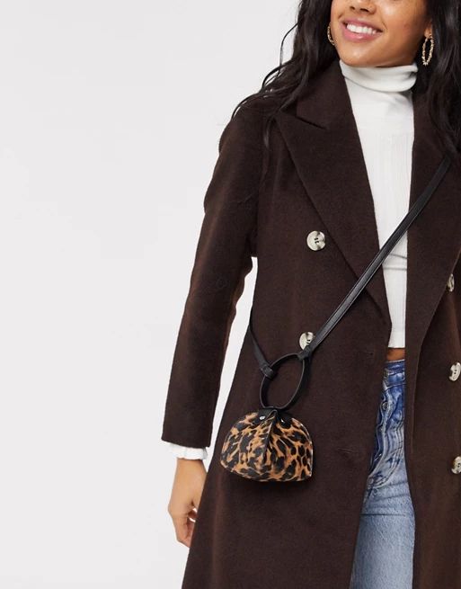 French Connection Tiny Leopard Bag | ASOS (Global)