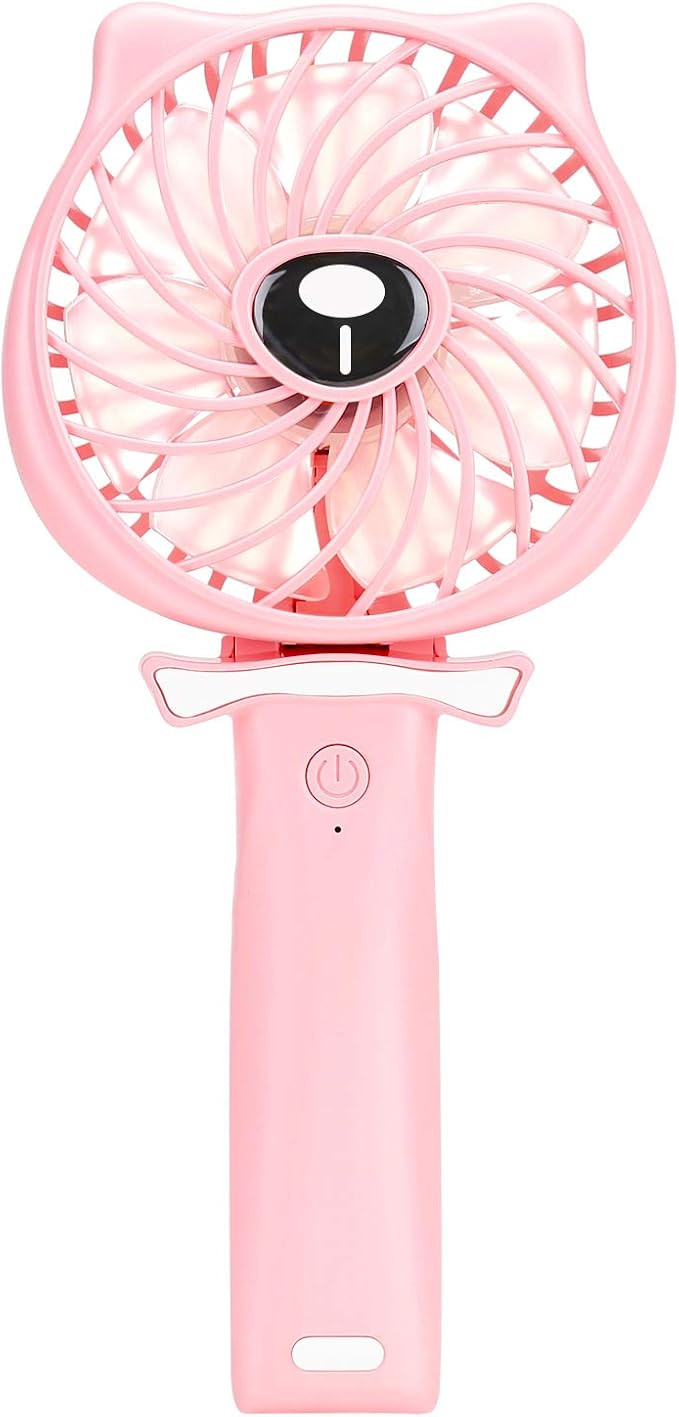 TriPole Mini Handheld Fan 2600mAh Battery Operated Fan 3 Speed Adjustable USB Rechargeable Small ... | Amazon (US)