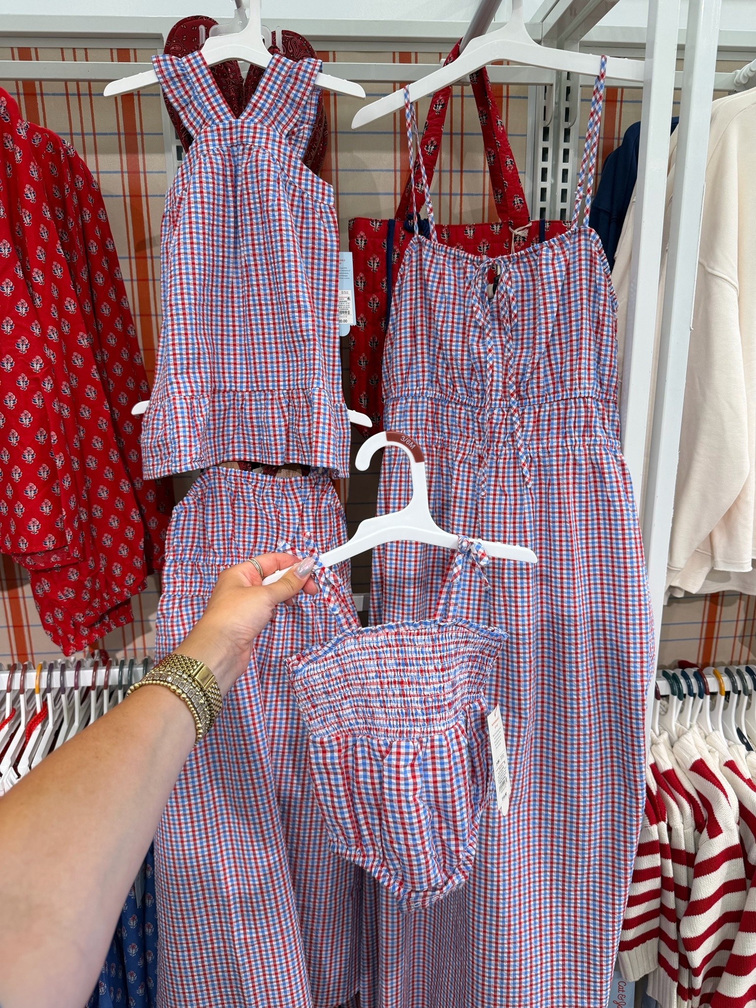 Matching 4th of July outfits for the fam!!! Baby, toddler, girls, and women’s sizing!