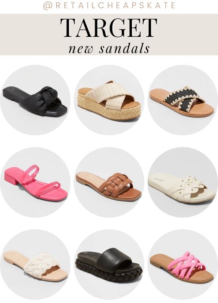 New Target Sandals

#LTKstyletip #LTKshoecrush #LTKunder50