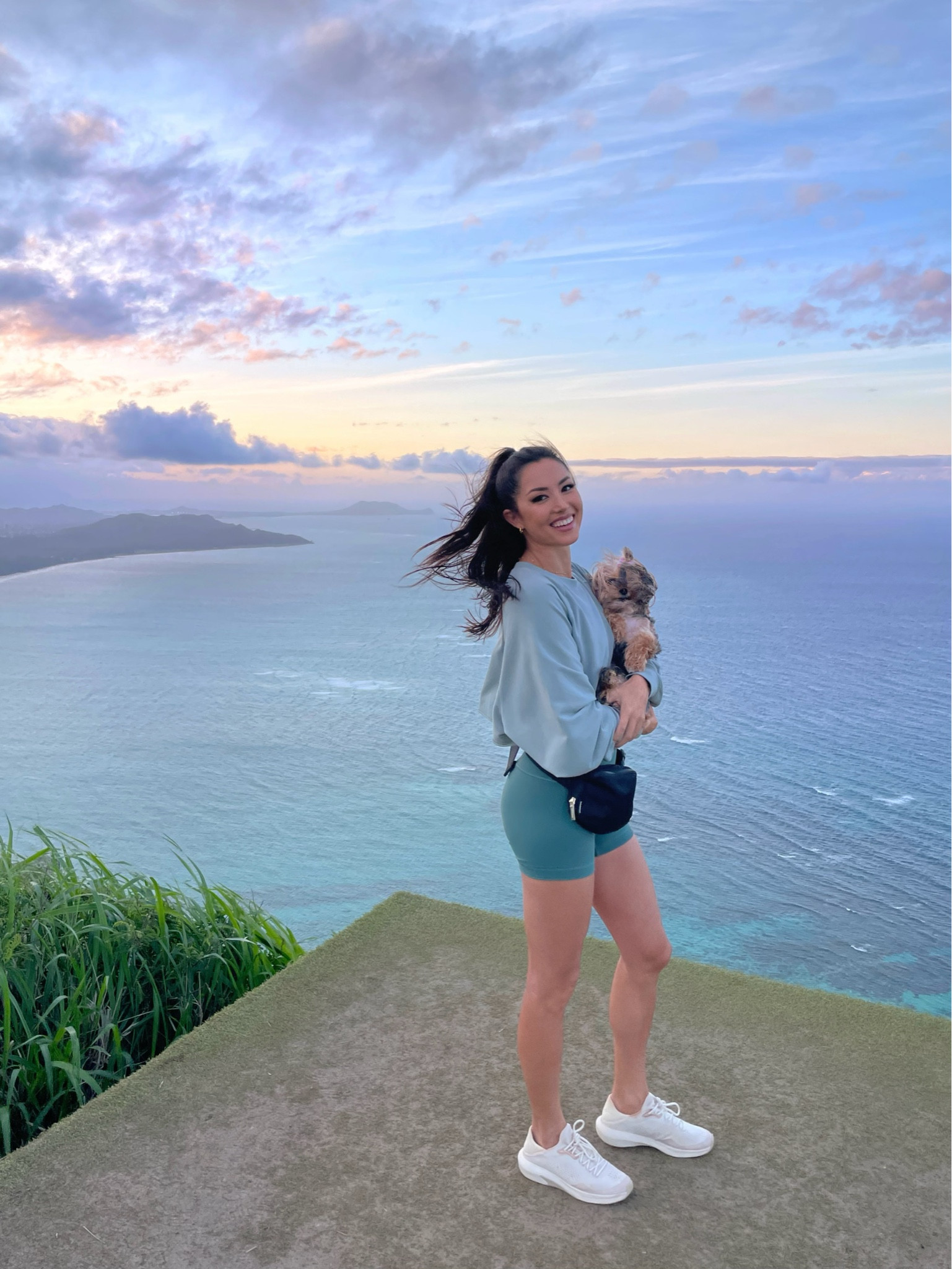 What I wore for a Hawai’i hike the other day! These shoes work both as hiking shoes and water shoes 🥳 I am so happy to finally find shoes like this tbh! True to size! Tip: Wear socks if just hiking, no socks for walking or jumping water. As for the shorts, I think they changed their sizing because I used to always wear 2 and now I wear size 6!! But my body is barely bigger/changed (10 years later) and I still wear XS-S in every other brand. 

#LTKStyleTip #LTKFitness #LTKActive