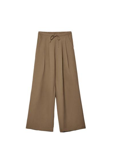 Textured drawstring trousers | Stradivarius (UK)