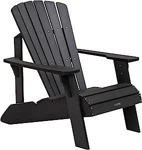 Lifetime 60284 Adirondack Chair, Black | Amazon (US)