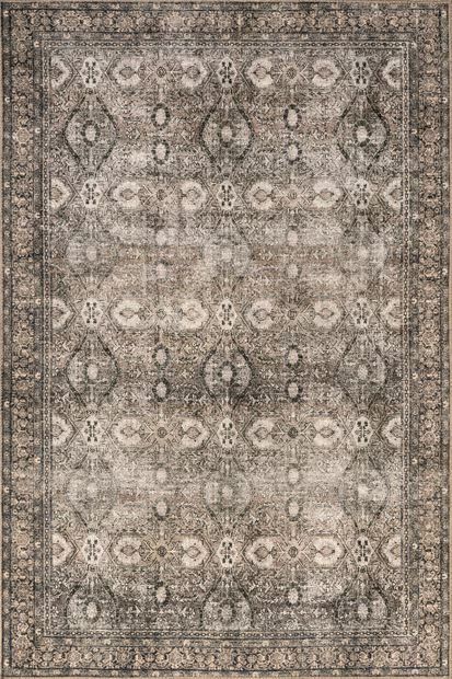 Brown Evelynn Vintage Medallion Area Rug | Rugs USA