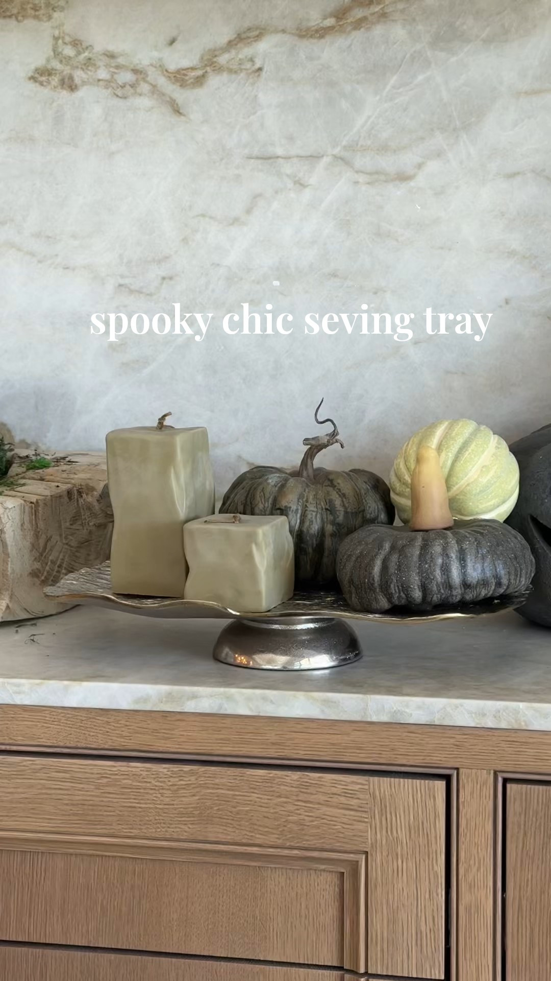 Silver serving tray

#LTKSeasonal #LTKHome #LTKFindsUnder100