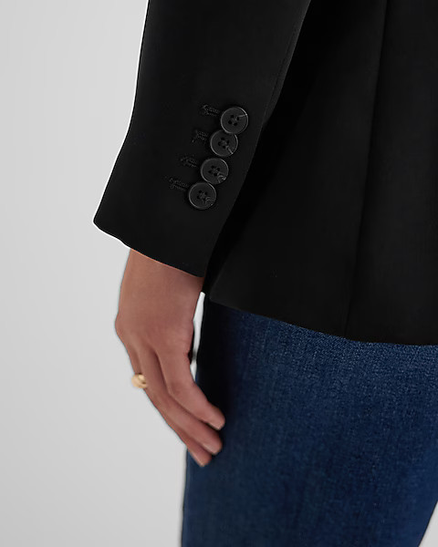Double Breasted 27" Blazer | Express