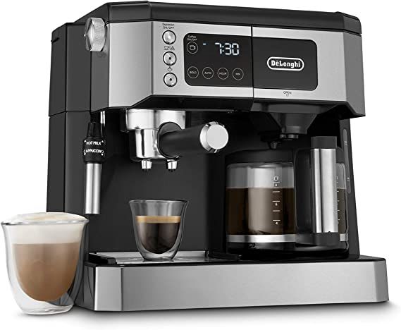De'Longhi All-in-One Combination Coffee Maker & Espresso Machine + Advanced Adjustable Milk Froth... | Amazon (US)