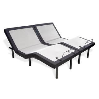 Custom Adjustable Base Split King with Wireless Remote Control | The Home Depot