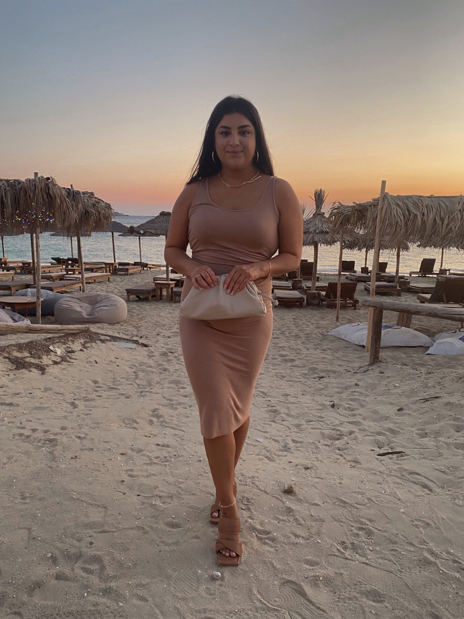 A neutral look from Naxos, Greece 🤎  alohas offers cutest bags + shoes + leather goods w vegan options! Love supporting a sustainable slow fashion brand! 

#LTKitbag #LTKshoecrush #LTKeurope