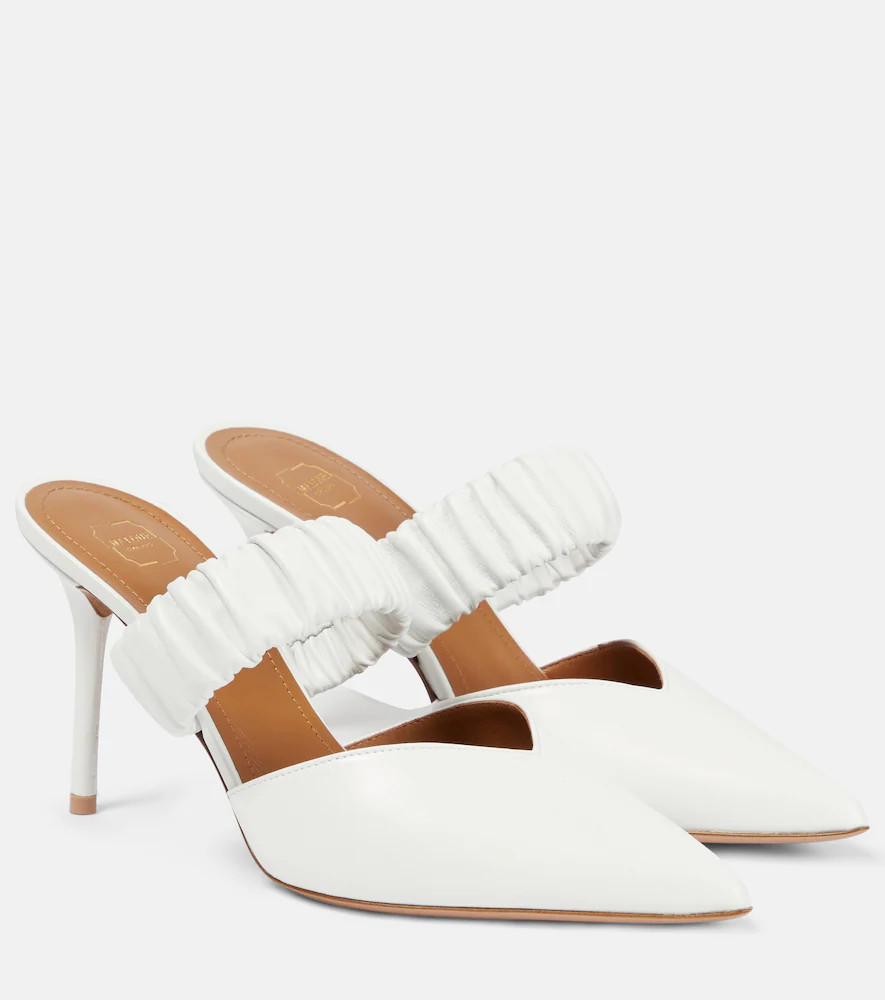 Malone Souliers Maureen 100 leather mules | Mytheresa (DACH)