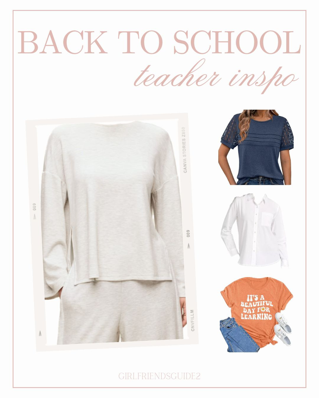 Cute teacher outfit inspo.  Great to wear to work or for homeschool teachers.

#teacher #casual  

 #LTKmomlife #LTKWorkwear