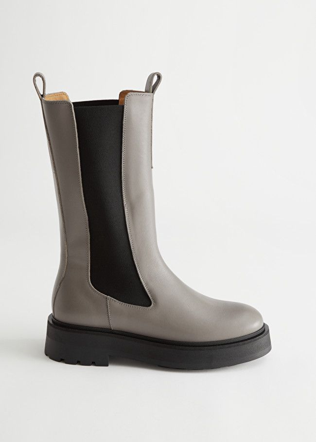 Tall Leather Chelsea Boots | & Other Stories (EU + UK)