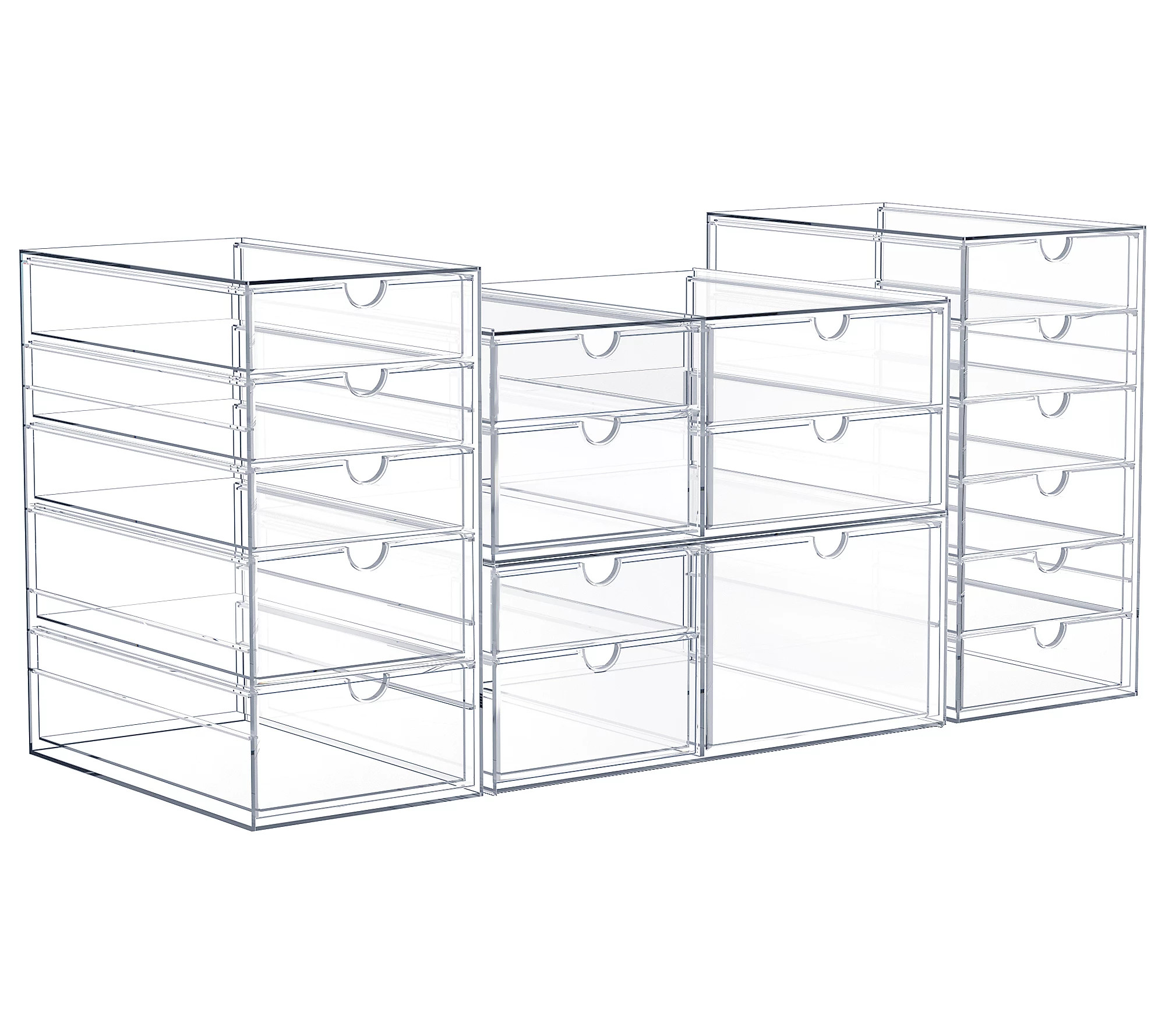 Sorbus 18-Drawer Acrylic Organizer for Makeup | QVC