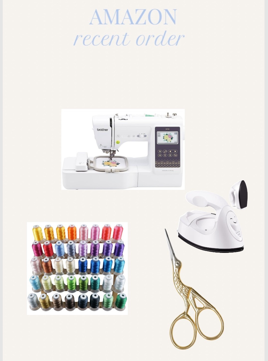 Starting my embroidery journey!! 

#LTKCyberWeek #LTKHoliday #LTKGiftGuide