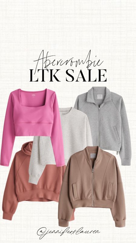 Abercrombie activewear 

LTK sale. Activewear. Pullovers. Fall jacket. Fall sweater  

#LTKSale #LTKSeasonal #LTKunder100