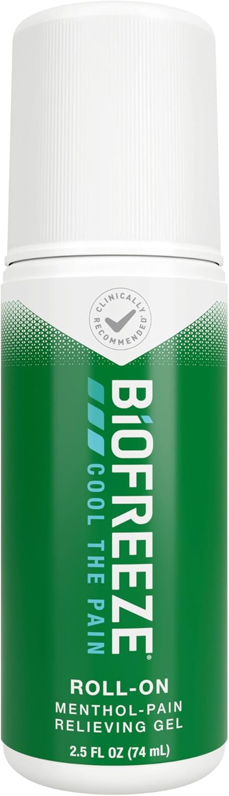 Biofreeze Roll On Pain Relief, Knee & Lower Back Relief, Arthritis Pain Reliever, Sore Muscle Rel... | Amazon (US)
