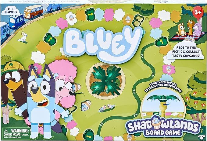 Amazon.com: Bluey - Shadowlands Board Game - Family Game Night, Unpredictable Fun - Engaging Fun ... | Amazon (US)