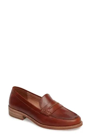 Women's Madewell Elinor Loafer, Size 5.5 M - Brown | Nordstrom