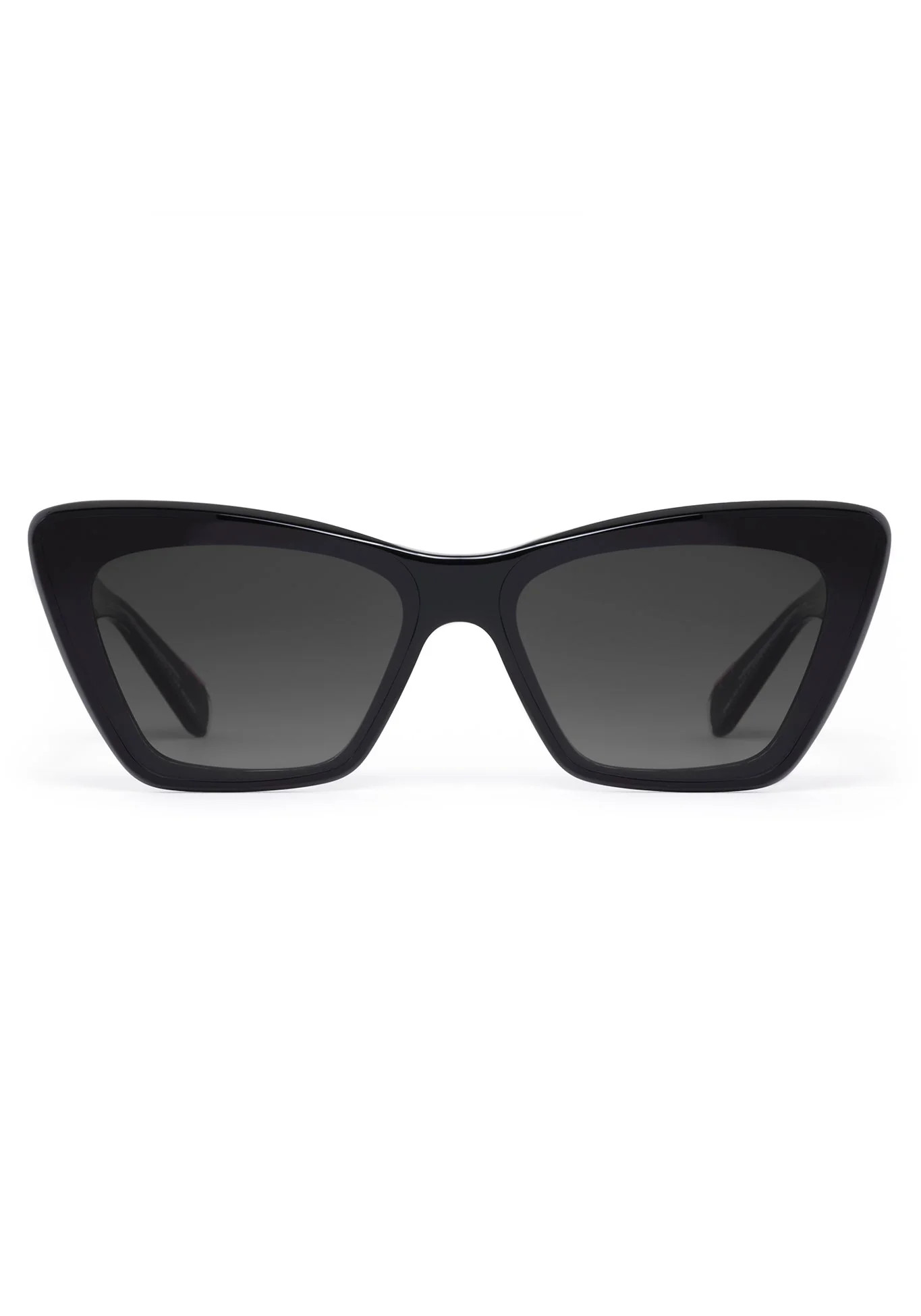 BRIGITTE NYLON | Black + Black and Crystal | KREWE Eyewear
