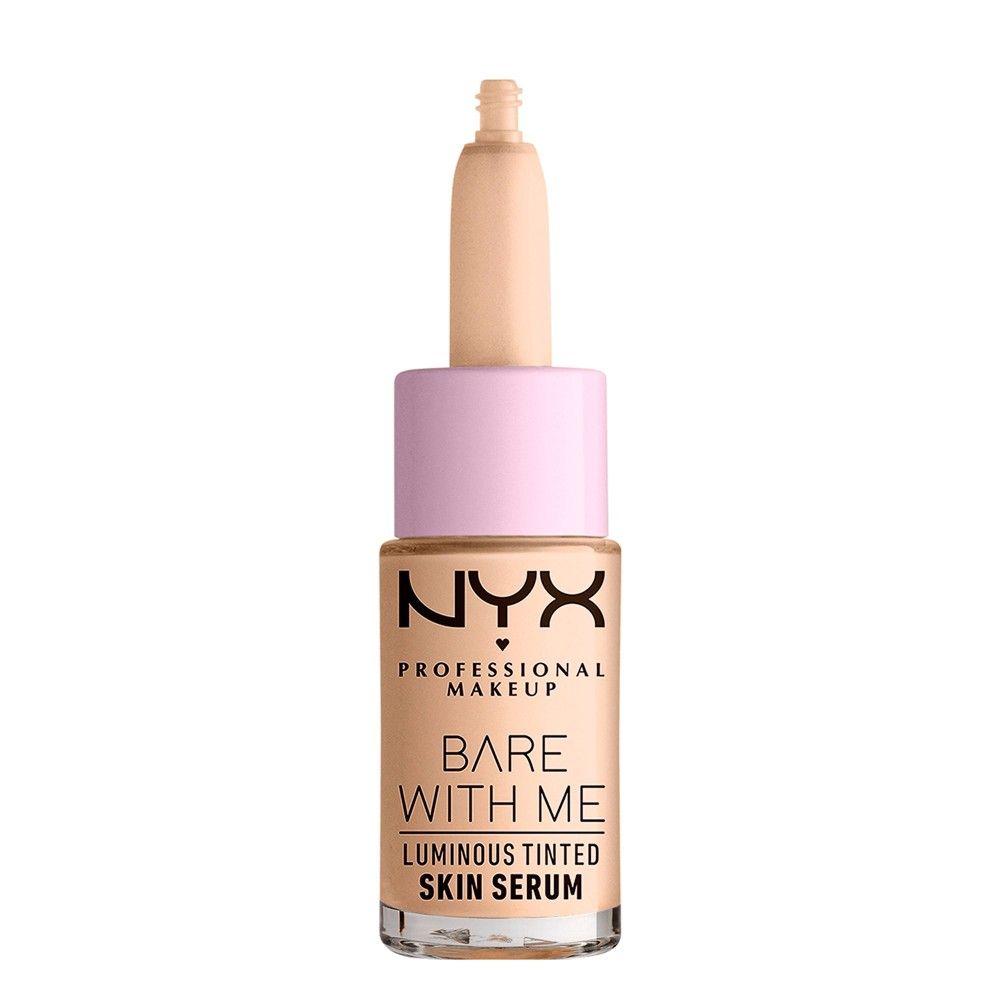 NYX Professional Makeup Bare with Me Luminous Tinted Skin Serum - Dewy Finish - Light - 0.43 fl oz | Target
