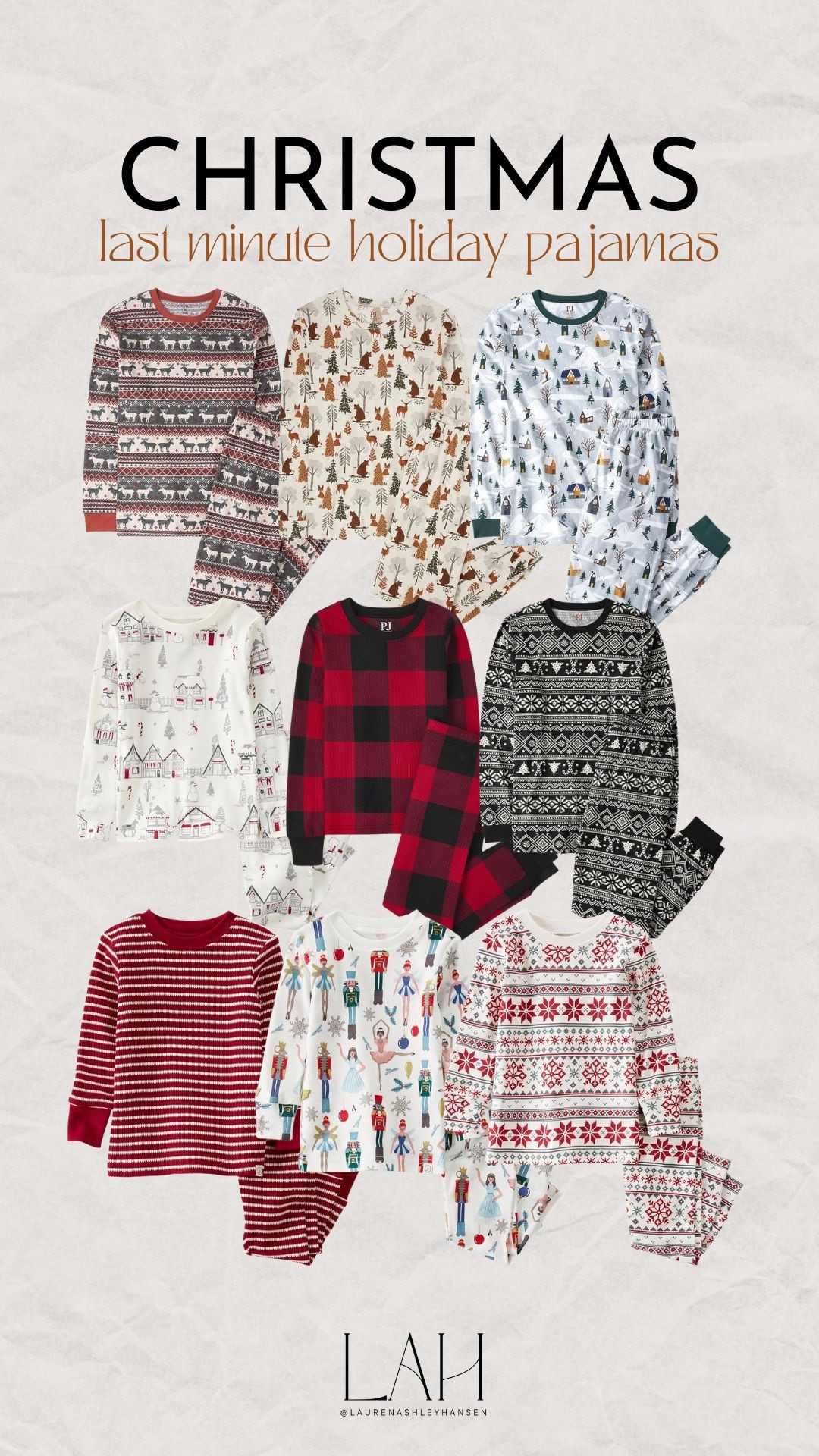 If you're still looking for cute holiday pajamas for the littles or the entire family, I found some great options that ship in time!!

#LTKKids #LTKHoliday